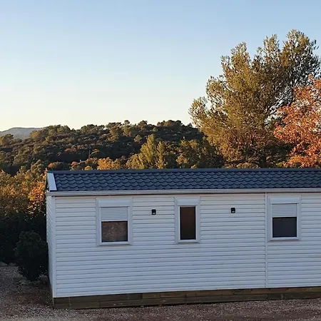 Charmant Mobil-Home Rocbaron Exterior photo